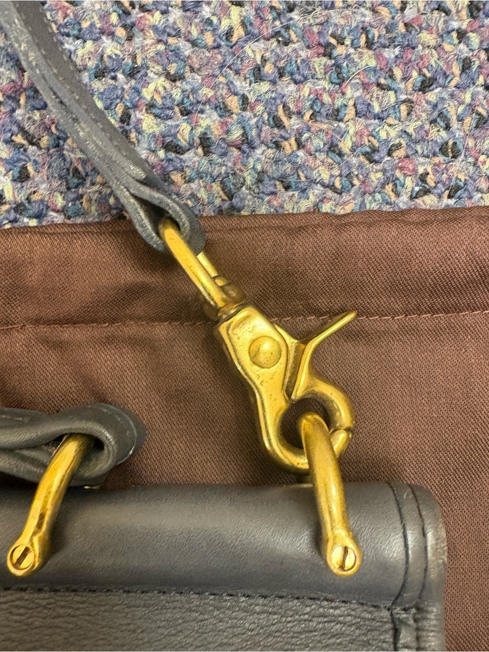 Coach 90’s Willis bag leather purse 9927-Midnight Navy GOOD Condition! -see pics - Picture 2 of 16